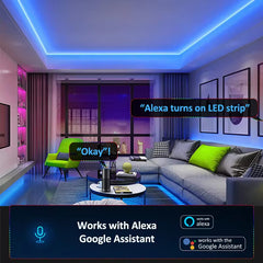 TUYA Neon LED Strip Lights 12-24V 84Leds/M Silicone Neon Rope Light with Music Sync RGBIC Dreamcolor Chasing Strip Tape for Room
