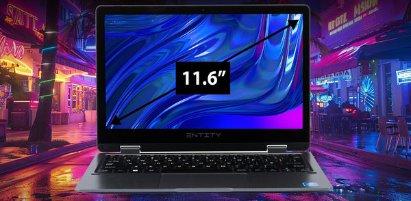 Entity 2 in 1 Convertible Laptop & Touchscreen Tablet 11.6inch 128GB