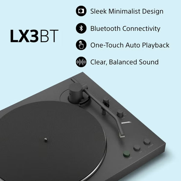 Sony PSLX3BT Bluetooth Turntable