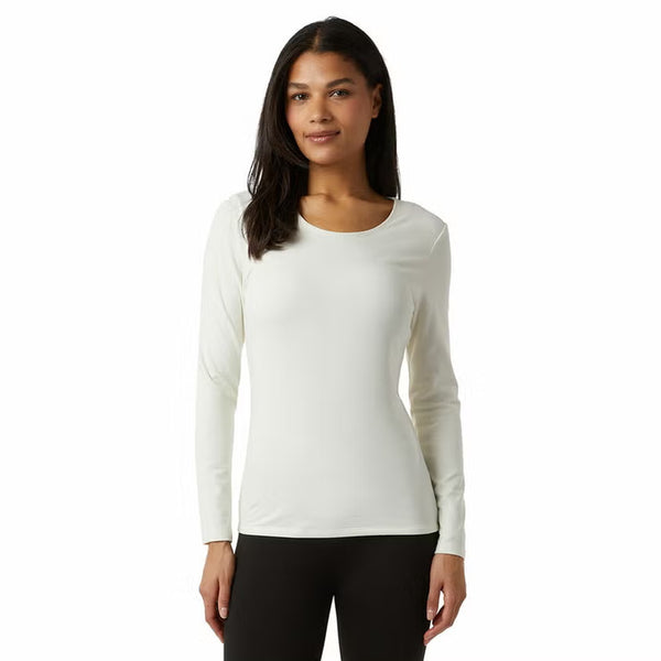 32 Degrees Heat Neo Plush Base Layer Top 2 Pack in Brown & Cream