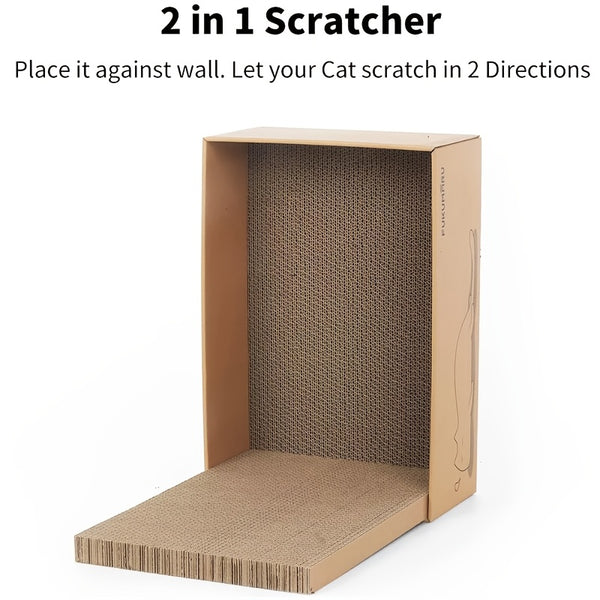Pet Cat Kitten Cardboard Corrugated Scratcher Scratching Pad Sofa Board Mat