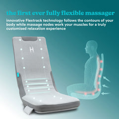 Homedics Full Body Flex Massage Cushion with Heat, MCS-512H-EB