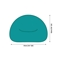 Corduroy Kids Bean Bag Chair with Filling Included - Lightweight Comfortable Beanbag Seat - Machine Washable Childrens Beanbag Furniture for Girls & Boys - 67 x 52cm