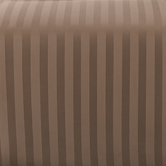 fORZA TEXTILES Luxury Stripe Fitted Sheet Soft Satin Stripe Bed Sheet with Deep Pocket Design, Strong Elasticated Corners for Secure Fit, Wrinkle Resistant and Breathable Fabric, Hotel Quality Bedding for Single Double King Super King, Multiple Colours Av
