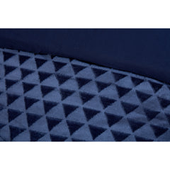 Diamond Drift Teddy Duvet Cover Set | Luxurious Textured Fleece with 3D Diamond Pattern | Ultra-Soft Plush Microfibre in Silver Grey or Navy | Includes Pillowcases – Warm, Cosy & Breathable Bedding – Single, Double, King Sizes | Machine Washable | Fast Di