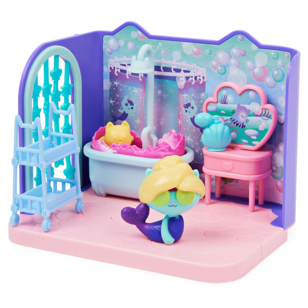 Gabby’s Dollhouse Rainbow-Themed Celebration Doll House + 6 Deluxe Rooms (3+ Years)