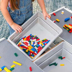 KidKraft Building Bricks Play n Store Mega Table (3+ Years)