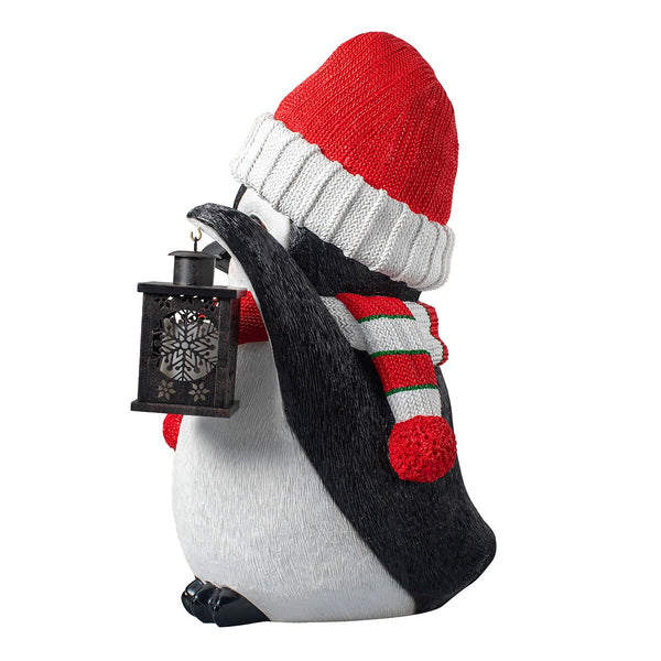 2ft (61cm) Penguin Greeter with Lantern