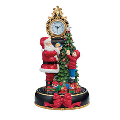 1.6ft (0.49m) Winter Scene Clock with Music