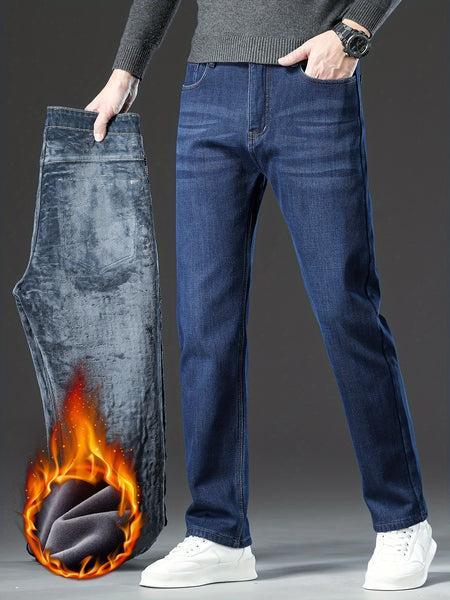 Lined Jeans