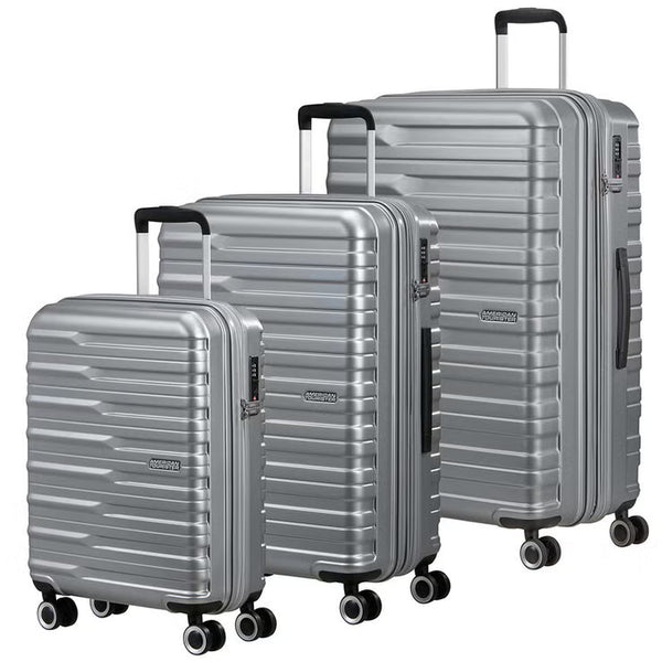 American Tourister Powerstack 3 Piece Luggage Set Spinner Case