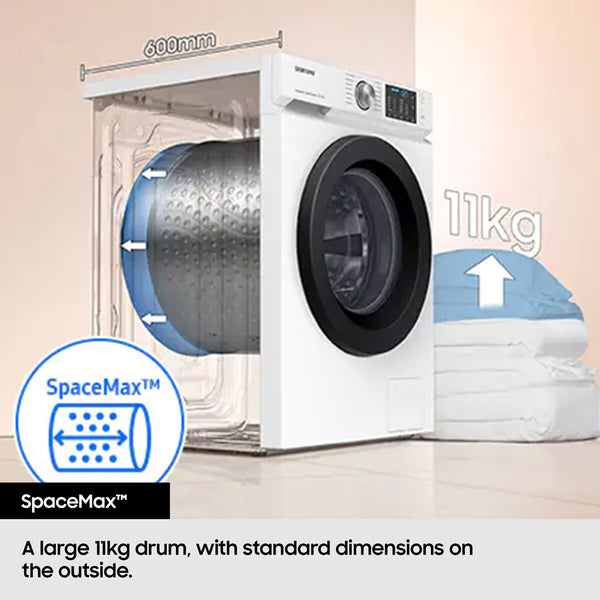 Samsung Series 5 WW11DG5B25ABEU 11Kg, 1400Rpm, Washing Machine a Rated in Black