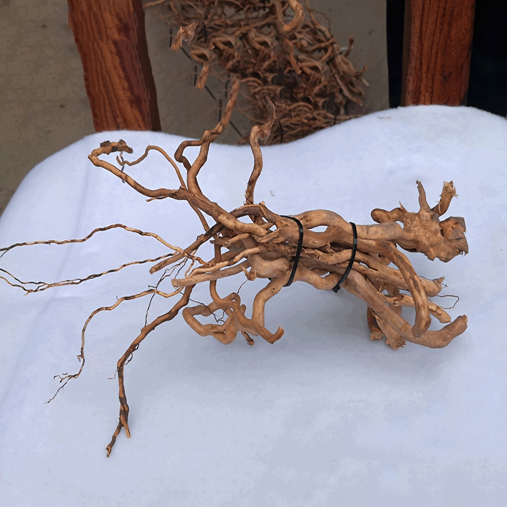A Collection of Driftwood Pieces for Aquarium Decoration, Perfect for Creating a Natural Landscape in Your Fish Tank