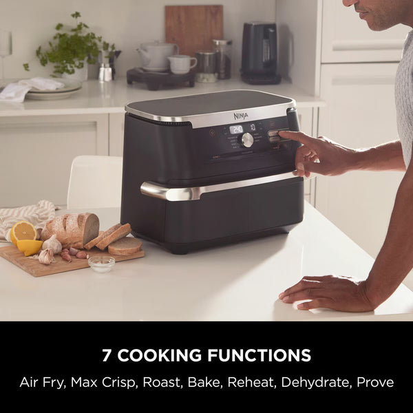 Ninja Foodi Flexdrawer Dual Air Fryer 10.4L, AF500UK