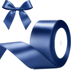 G2PLUS White Stain Ribbons - 22M Thick Fabric Gift Wrap Ribbons for Crafting, Wedding & Valentine'S Day Decoration