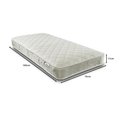 17CM Deep Quilted Open Coil Foam-Free Mattress