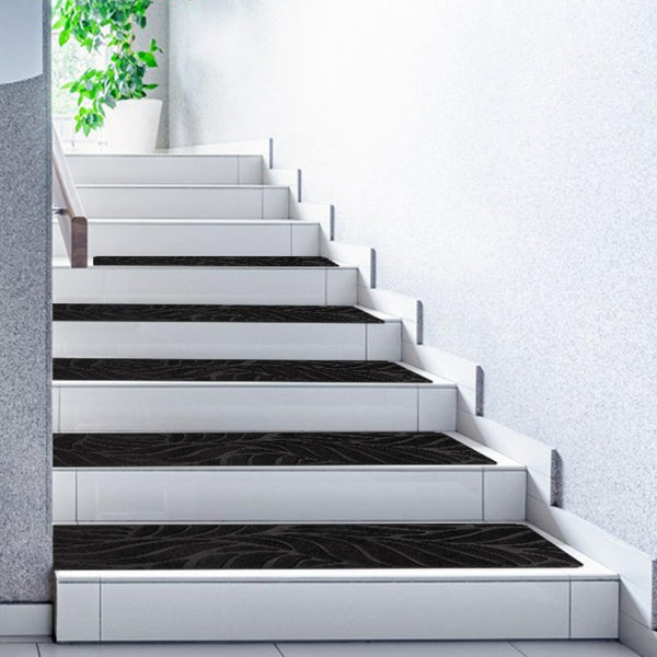 15pcs Set of 65X20Cm Anti Slip Stair Step Pad, Bottom Anti Slip, Detachable And Washable Step Pad, Suitable for Household Use