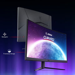 MSI G32CQ4 E2 32 Inch WQHD 170Hz VA Curved Gaming Monitor, 9S6-3DB51T-035