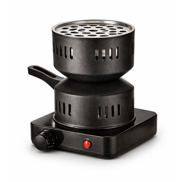 DSK Electric Charcoal Burner – Adjustable Heat Coal Stove with Removable Heating Plate for Incense, Bakhoor, Shisha Charcoal, BBQ Prep & Outdoor Cooking