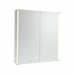 Tavistock Deco 2 Door Mirrored Bathroom Cabinet 600 X 650Mm