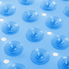 1pc Large Shower Mat – Non-Slip, Strong Suction Cups & Drain Holes, Quick-Dry, Machine Washable, Durable & Comfortable for Bathtub and Bathroom Floor Use