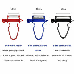 Magic Trio Peeler Set of 3 Fruit Vegetable Cutter Stainless Steel