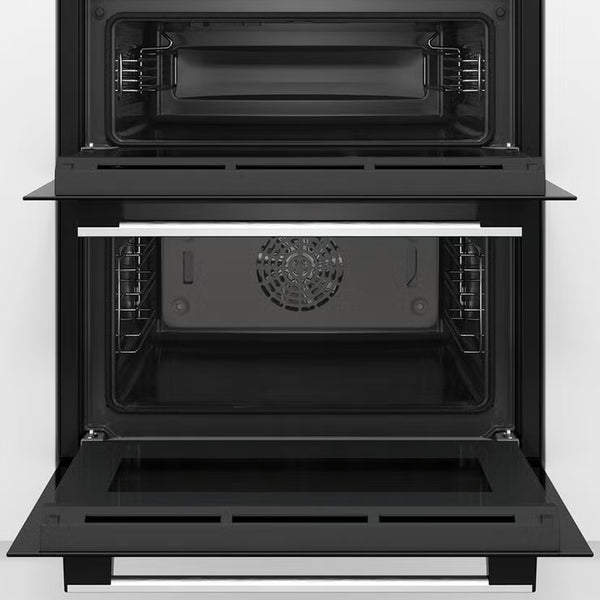 Bosch Series 4 NBS533BS0B Double Oven, a Rated in Stainless Steel
