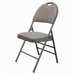 L'Image High Back Steel Padded Fabric Folding Chair