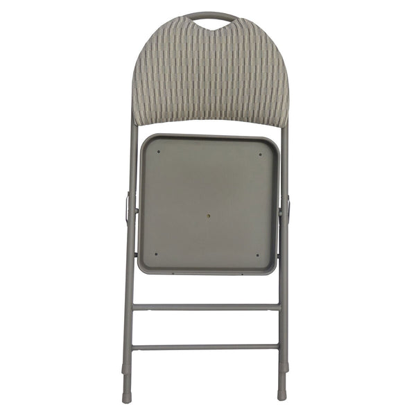 L'Image High Back Steel Padded Fabric Folding Chair