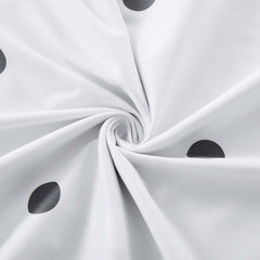 3pcs Polka Dot Printed Duvet Cover Set, Reversible Soft Breathable Microfiber, All-Season, Machine Washable, Includes Pillowcases for Bedroom, Guest Room, Dorm