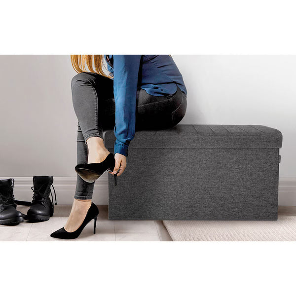 Seville Classics Foldable Storage Trunk