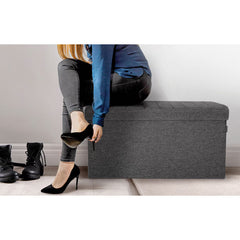 Seville Classics Foldable Storage Trunk