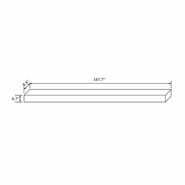 Mirador Adjustable Pull down Blind (4.4M Width)