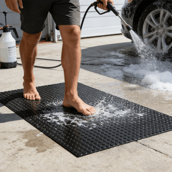 1/2/3/4 Square Meters Anti-slip Kitchen Floor Mat, Living Room Floor Mat, Strong Grip Function, Washable and Durable Kitchen Sink Mat, Kitchen Accessories, Bathroom Accessories, Suitable for Family Kitchens, Living Rooms, Garages, Etc., Easter Gift