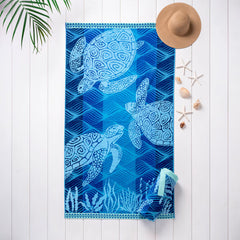 Welhome Beach Towel in 4 Designs, 102 X 183 Cm