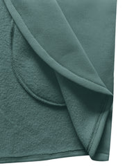 Women'S Hooded Jacket - Long Sleeve Coat with Front Zipper Closure, Lightweight Outerwear for Everyday & Formal Outfits - Spring/Fall Transitional Layering Piece, Spring Fall Clothing, Casual Style, Durable Fabric, Office Wear