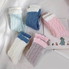 8 Pairs Women's Winter Thermal Fleece Socks