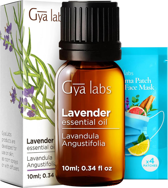Gya Labs Rose Essential Oils for Skin - 100% Pure Natural Rose Oil for Face, Hair, Diffuser, Perfume & Candle Making Scent Aromatherapy (10Ml)