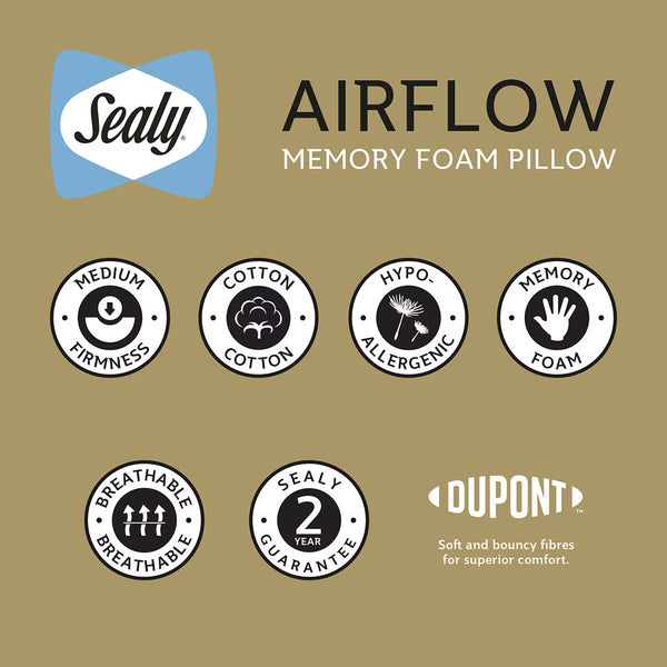 Sealy Memory Airflow Pillow