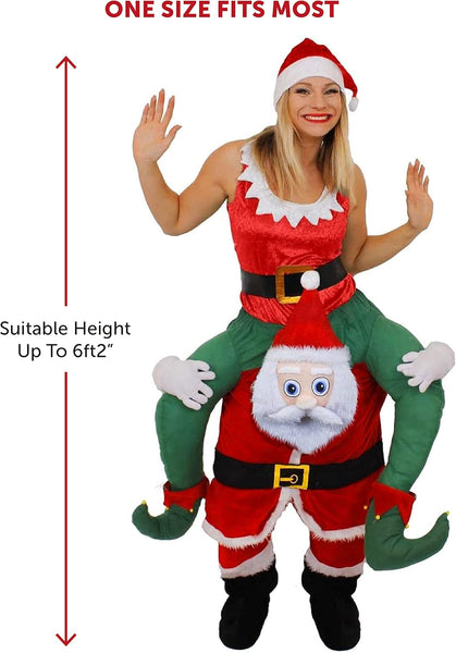 Santa Pick Me up Costume - Father Christmas Pick Me up Costume - Perfect for Christmas Fancy Dress