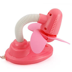 USB Desk Fan Small Electric Quiet Bedroom Quiet Silent Mini Bedroom Desk Office