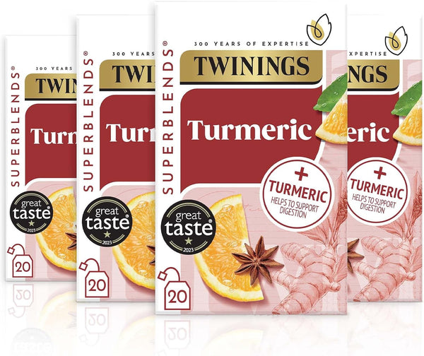 Twinings Advent Calendar 2025 Premium Tea Selection, 24 Delightful Green & Herbal Infusion Tea Bags