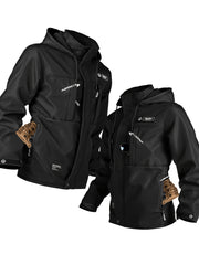 Men's -Lined Set: Jacket Outerwear, Casual, Warm, Windproof, Autumn/Winter Jacket, Composite Jacket Set for Tactical Outdoor Hiking