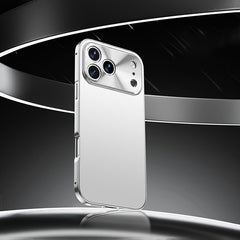 Phone Case: Magnetic Metal Phone Case for iPhone 17 Pro Max 2-in-1 Design Aluminum Alloy Frame Backplate Ultra Thin Protective Cover Comes
