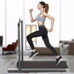 Sports Treadmill 2.5HP Treadmill for Home, Bracket Design, Shock Absorption Indoor Walking Pad, Under Desk Treadmill, Suitable for Home Fitness 260 LBS Maximum Weight