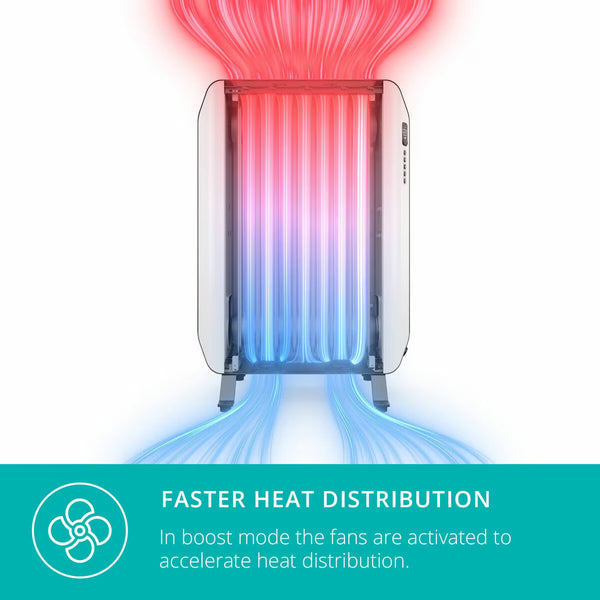 Duux Edge Oil Filled Radiator 2000W, DXOH20UK