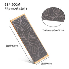 15pcs Set of 65X20Cm Anti Slip Stair Step Pad, Bottom Anti Slip, Detachable And Washable Step Pad, Suitable for Household Use