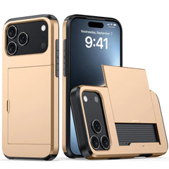 Protective Case for Iphone 17, 16, 15, 14 Plus, 13, 12, 11 Pro Max, 17Air, 16E, 13Mini, And 12Mini Featuring a Wallet Card Holder And Shockproof Design.