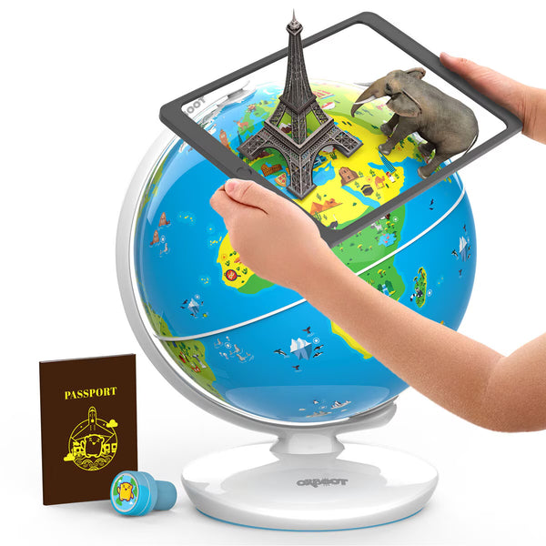 Playshifu Orboot Earth: Interactive AR Globe for Kids (4+ Years)