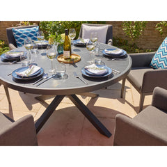 Bramblecrest St Lucia 7 Piece Upholstered Dining Set